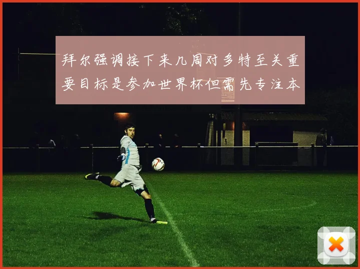 拜尔强调接下来几周对多特至关重要目标是参加世界杯但需先专注本赛季表现